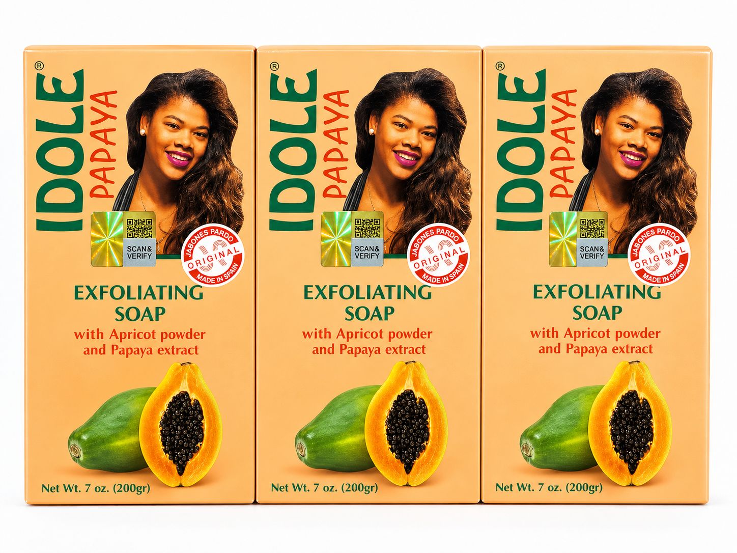 SAVON Exfoliant papaye IDOLE